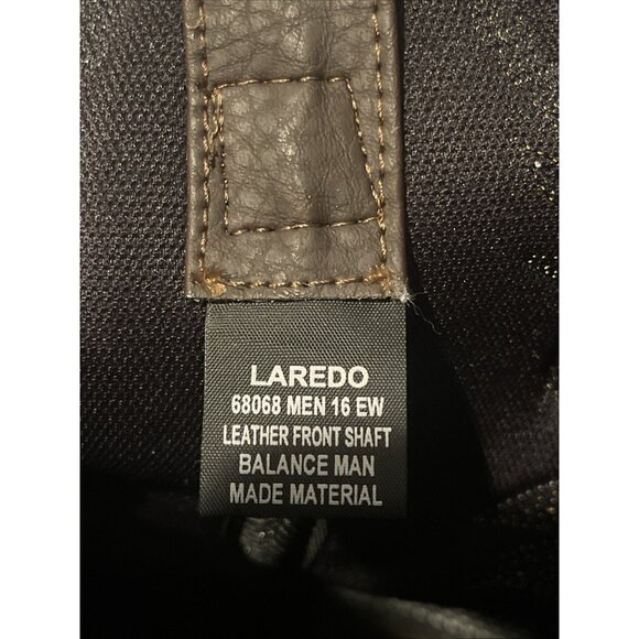 NWT Laredo Western Boots Men 16EW Cowboy Monty Faux Snake Golden‎ Copper 68068 - Picture 16 of 16